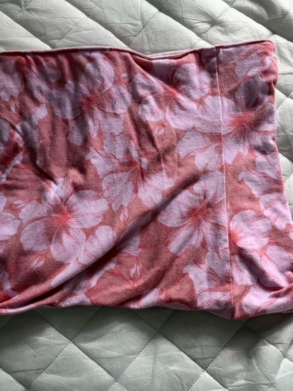 Reversible Hollister Pink Floral Tube Top
